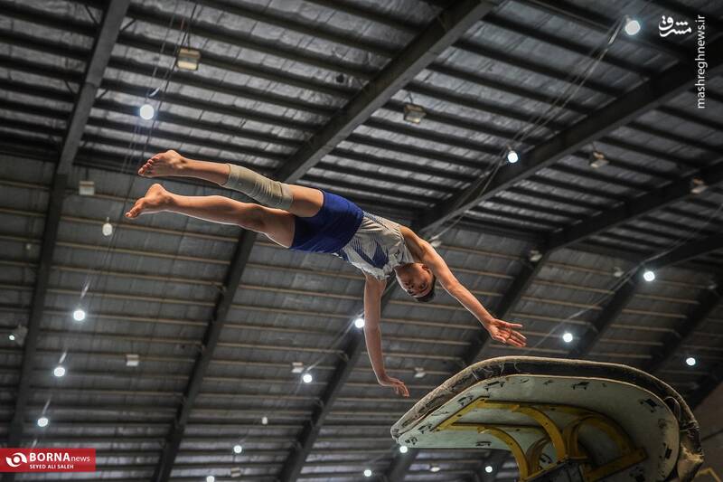 عکس/ المپیاد استعدادهای برتر ژیمناستیک