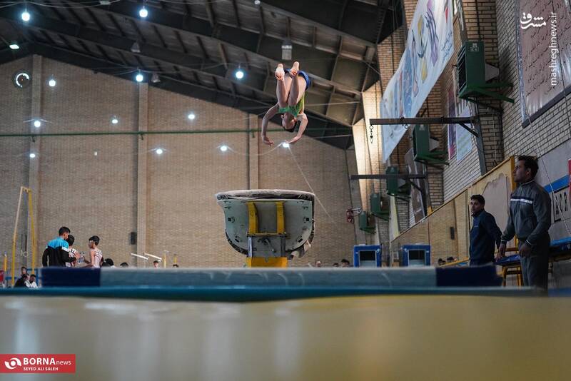 عکس/ المپیاد استعدادهای برتر ژیمناستیک