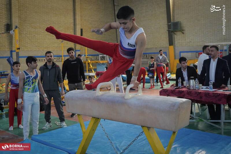 عکس/ المپیاد استعدادهای برتر ژیمناستیک