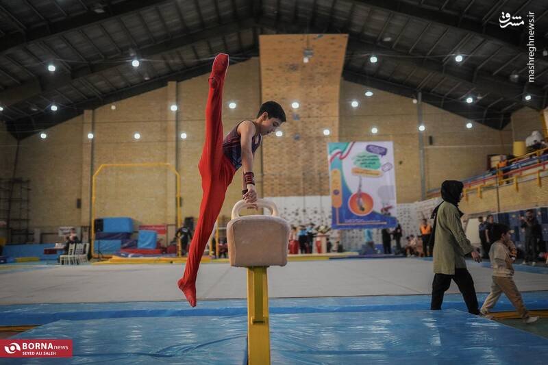 عکس/ المپیاد استعدادهای برتر ژیمناستیک