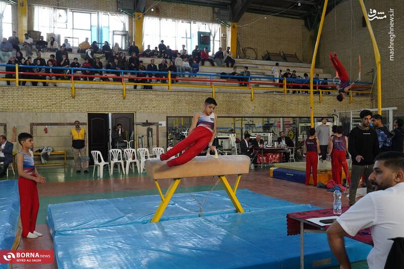 عکس/ المپیاد استعدادهای برتر ژیمناستیک