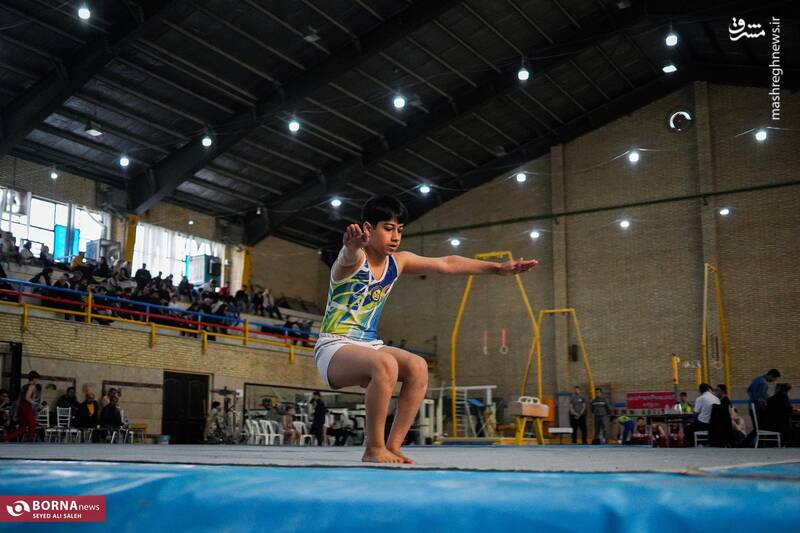عکس/ المپیاد استعدادهای برتر ژیمناستیک