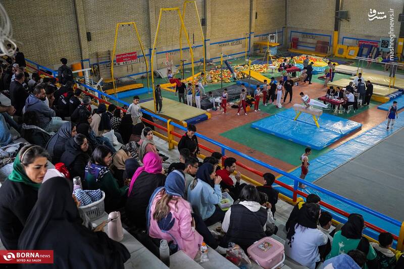 عکس/ المپیاد استعدادهای برتر ژیمناستیک