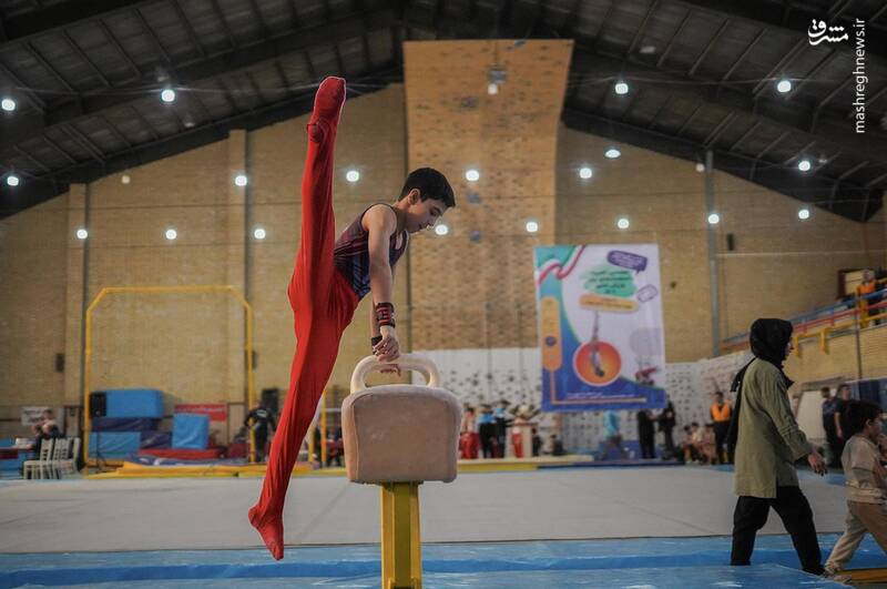 عکس/ المپیاد استعدادهای برتر ژیمناستیک