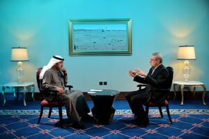 فیلم کامل مصاحبه علی لاریجانی با شبکه‌ی الجزیره