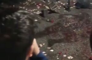 فیلم/ شهیدی که در مسجد به دست تروریست‌ها سوزانده شد