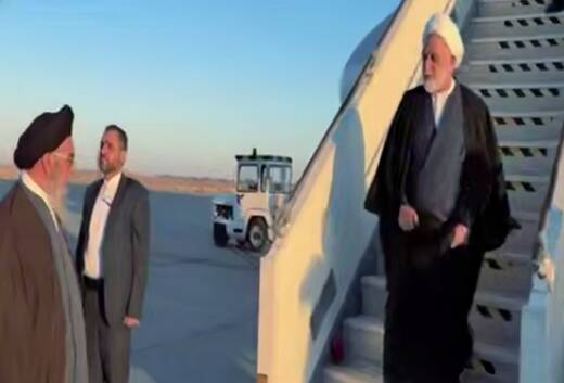 فیلم/ لحظه ورود رئیس قوه قضاییه به اصفهان