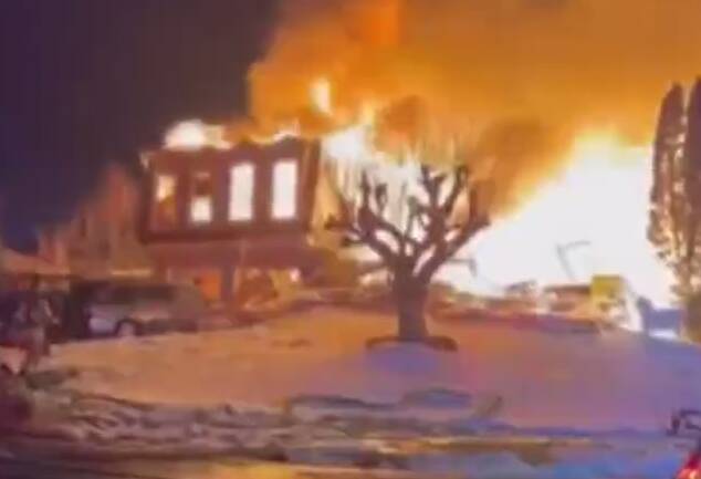  انفجار مهیب یک خانه در سنترویل ویرجینیا