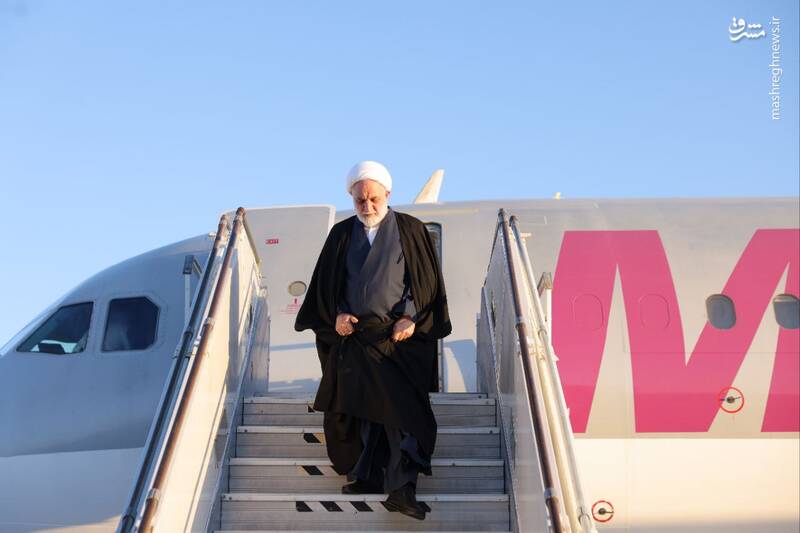 لحظه ورود به فرودگاه اصفهان