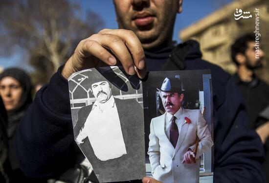 حضور چهره‌ها در مراسم تشییع و تدفین پیکر "عنایت بخشی"