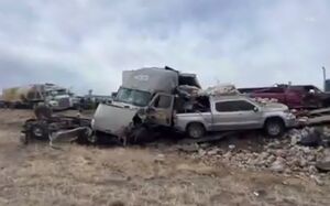 تصادف زنجیره‌ای در کلرادو با ۴ کشته و ۲۹ زخمی