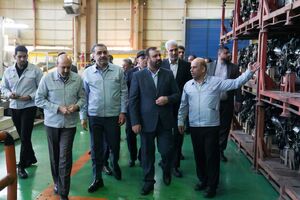 بازدید دادستان تهران از شرکت مگاموتور