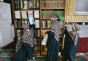 غبارروبی مساجد همدان در آستانه ماه مبارک رمضان