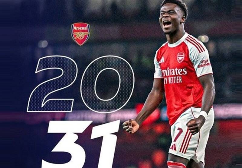 باشگاه،آرسنال،انگليسي،قرارداد،ساكا