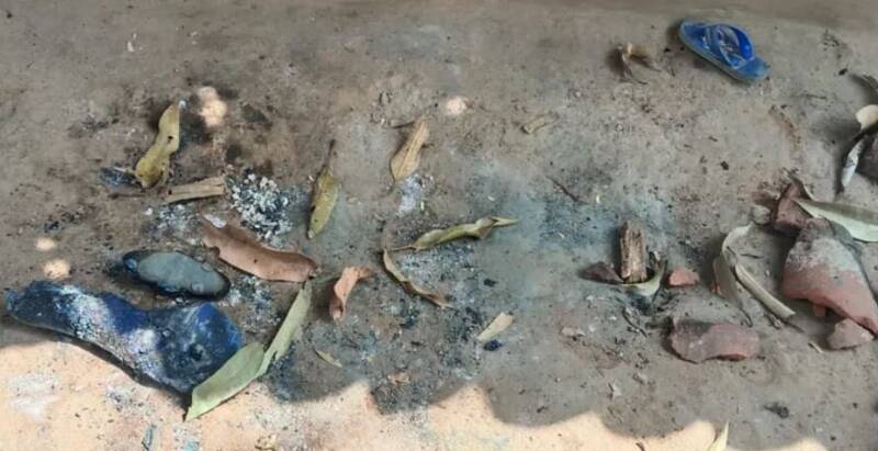 گزارش،جادوگري،زنده،زن،نوزادش