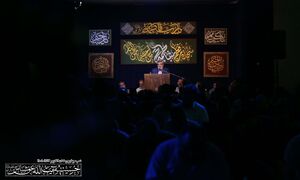 چهارمین شب از ماه رمضان در حسینیه آیت‌الله حق‌شناس