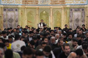 شب چهارم مناجات خوانی ماه مهمانی خدا در حرم رضوی