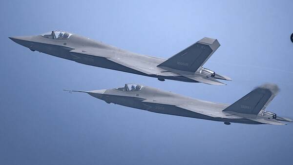 جي،جنگنده،چين،طراحي،پنجم،نسل،اف،رقابت،توسعه،بدنه،عملياتي،زمي ...