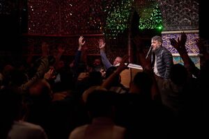 مناجات خوانی پویانفر در شب پنجم ماه مبارک