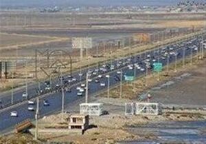 ترافیک پرحجم و سنگین در جاده‌های شمال