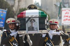 تشییع پیکر امیر سرتیپ "ناصر محمدی فر"