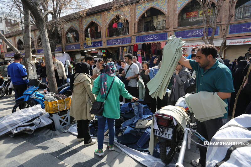 بازار بزرگ تهران در آستانه سال نو