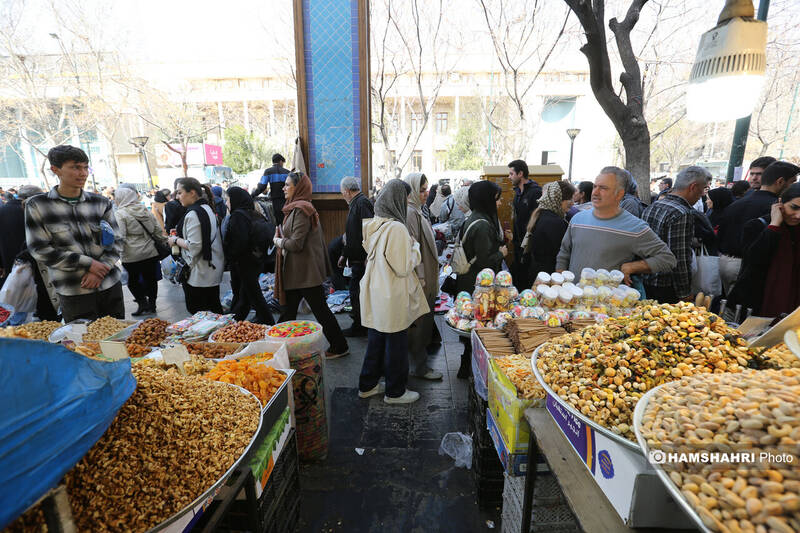 بازار بزرگ تهران در آستانه سال نو