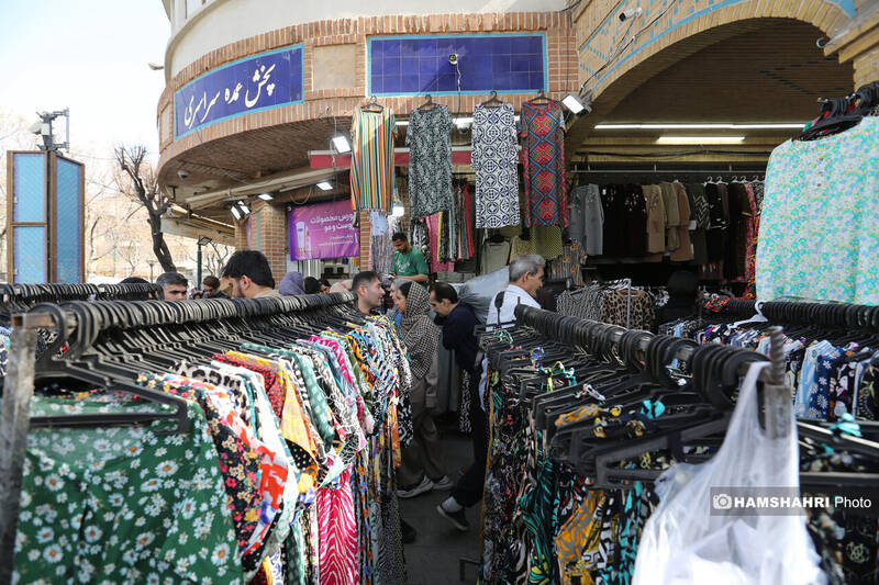 بازار بزرگ تهران در آستانه سال نو