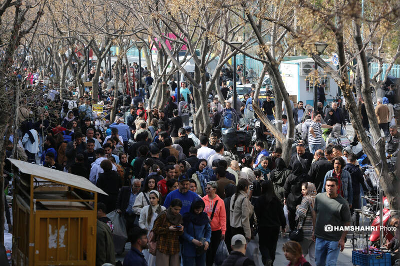 بازار بزرگ تهران در آستانه سال نو