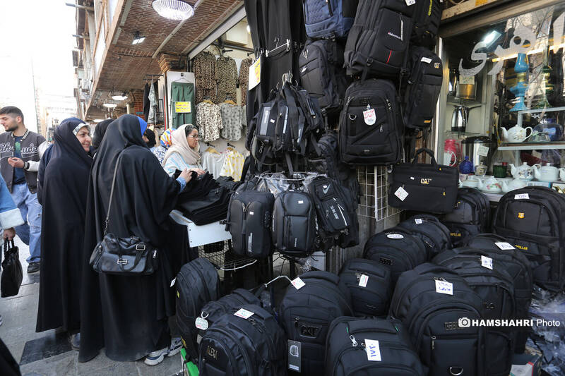 بازار بزرگ تهران در آستانه سال نو