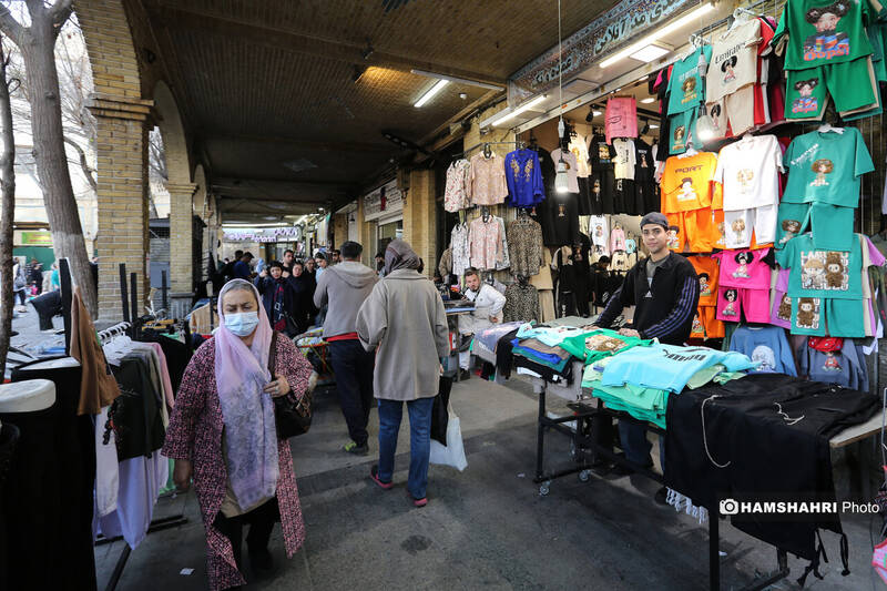 بازار بزرگ تهران در آستانه سال نو
