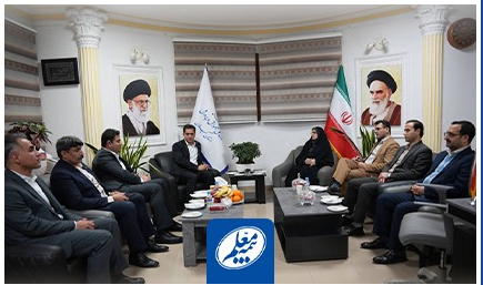 دیدار معاونان بیمه معلم با مدیرکل آموزش و پرورش استان گیلان