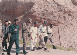 تصاویر دیده‌نشده از سرتیپ ناصر محمدی‌فر در جمع نیروهای تفحص