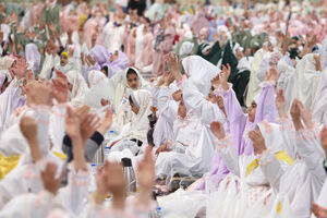 مراسم "مهمانی فرشته‌ها" در حرم مطهر رضوی