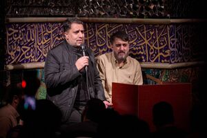 مناجات خوانی پویانفر در شب هفتم ماه مبارک رمضان