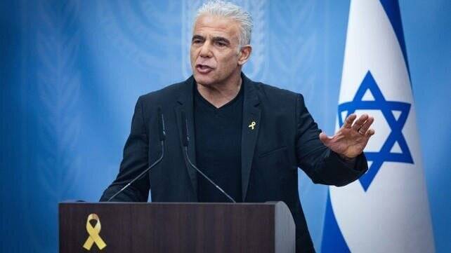 اسرائيل،لاپيد،توراتي،مرزهاي،اراضي،اظهارات،رود