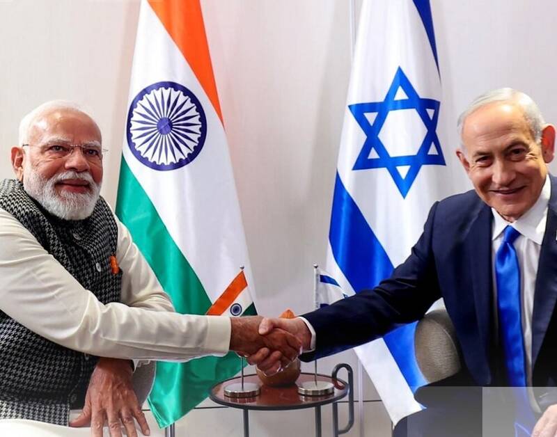 هند،وزير،مودي،نتانياهو