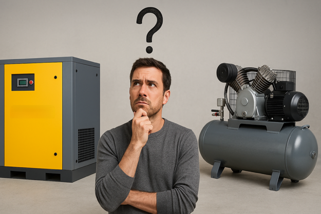 ۱۰ اشتباه رایج هنگام خرید کمپرسور باد و راه حل‌های آن