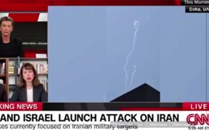 تصاویر CNN از حمله ایران به پایگاه‌های آمریکایی در قطر