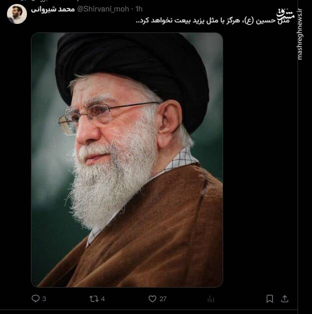 واکنش کاربران فضای مجازی به خبر شهادت رهبر انقلاب