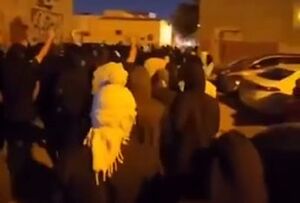 سرکوب عزاداران بحرینی توسط پلیس +فیلم