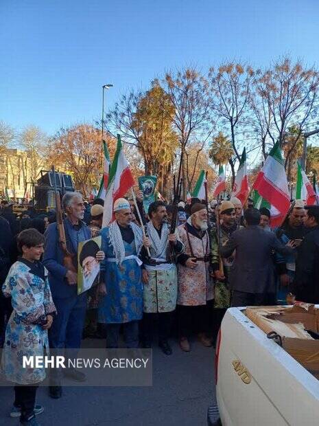 عشایر لرستان با اسلحه به میدان آمدند
