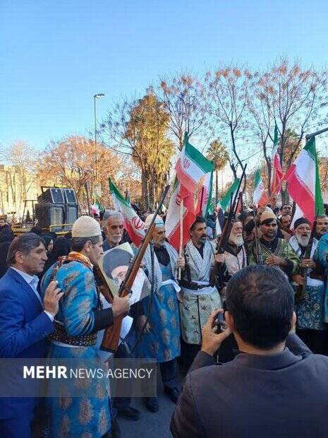 عشایر لرستان با اسلحه به میدان آمدند