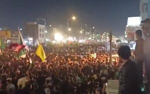 فیلم/جمعیت حماسی عزاداران رهبر شهید انقلاب در نجف اشرف