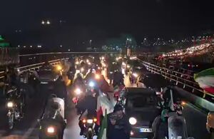 تصاویری فوق‌العاده از عظمت راهپیمایی امشب مشهدی‌ها