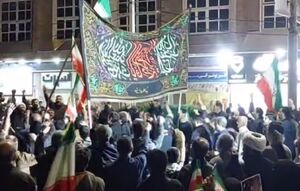 فیلم/ آتش خون‌خواهی مردم اهواز در سوگ امام شهیدشان