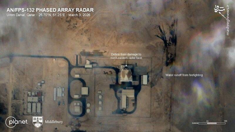 قتل عام سامانههای THAAD آمریکایی در ۳ کشور منطقه/ جبران خسارت شبکه راداری آمریکا ۸ سال زمان میبرد! +تصاویر