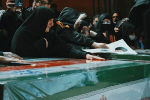 عکس/ تشییع پیکر مطهر ۳ شهید حملات رژیم صهیونیستی-آمریکایی در دماوند