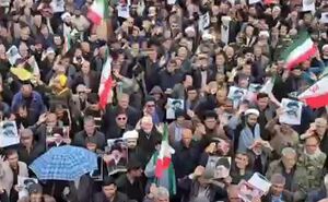 فیلم/ بیعت مردم یاسوج با رهبر انقلاب