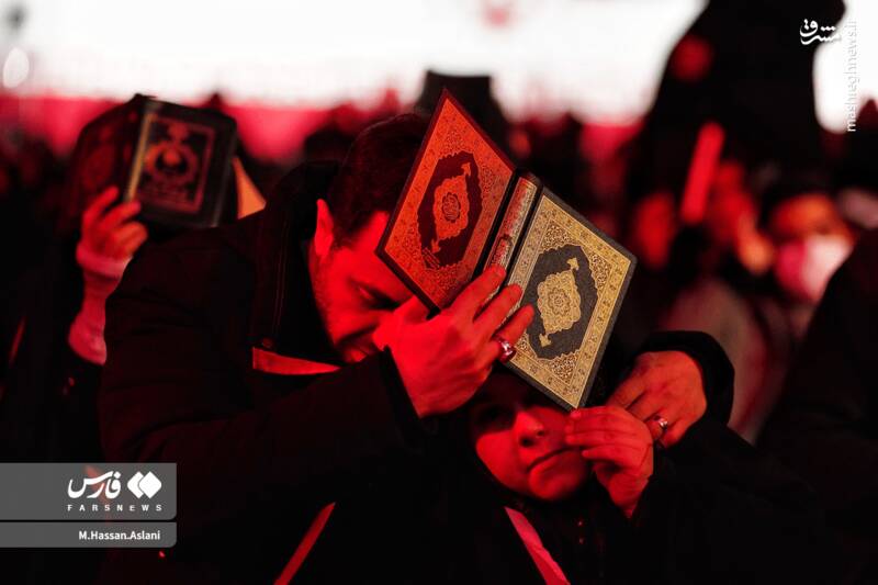 شب قدر در امامزاده صالح همزمان با انتخاب رهبر جدید